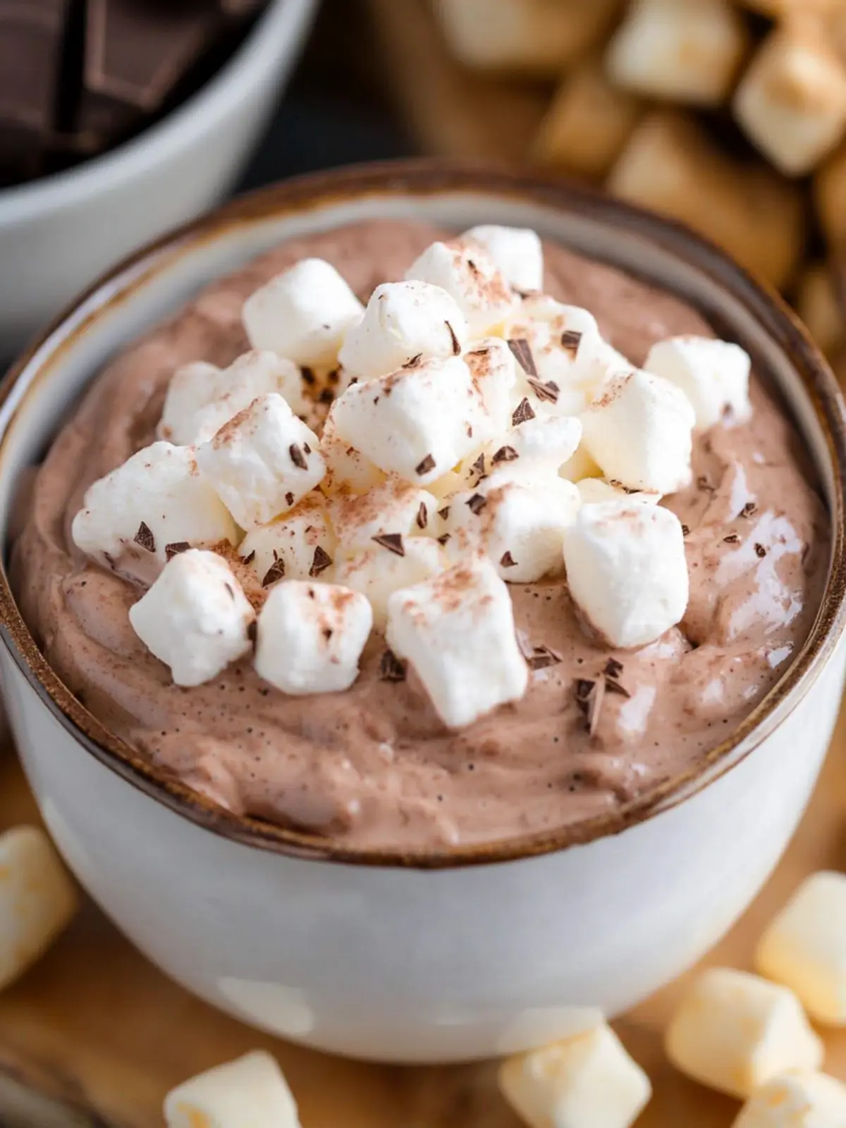 Delight in This Hot Chocolate Dip Recipe with Marshmallow Fluff 2 Hot Chocolate Dip Recipe with Marshmallow Fluff