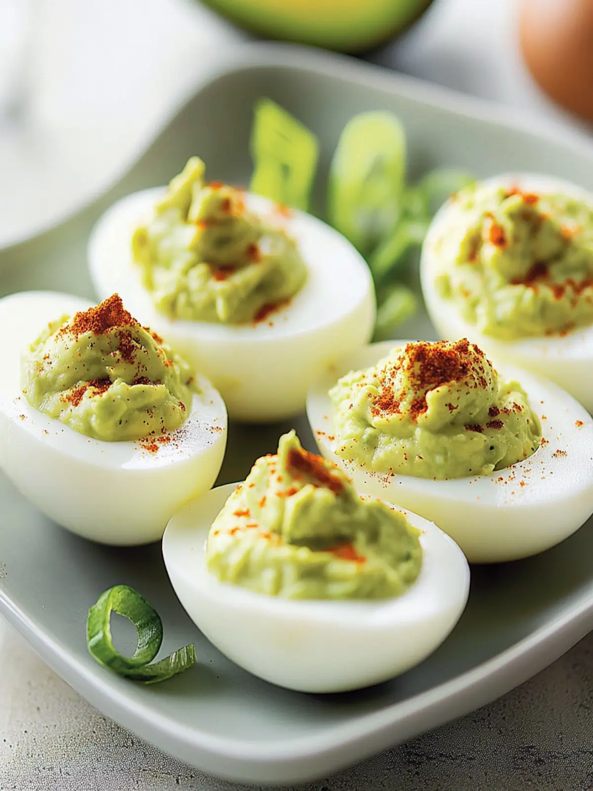 Delicious Avocado Deviled Eggs: Healthy and Simply Irresistible 4 Avocado Deviled Eggs
