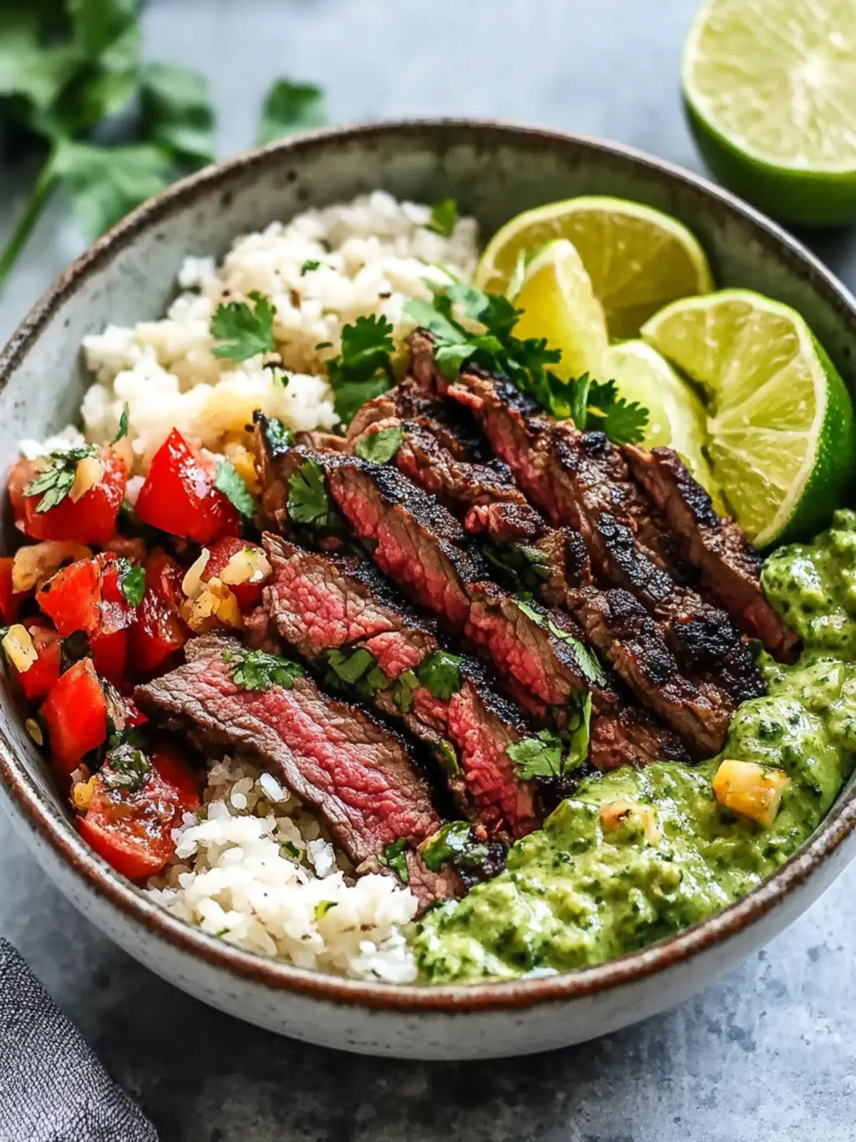 Zesty Cilantro Lime Steak Bowls You’ll Crave Every Weeknight 2 Cilantro Lime Steak Bowls