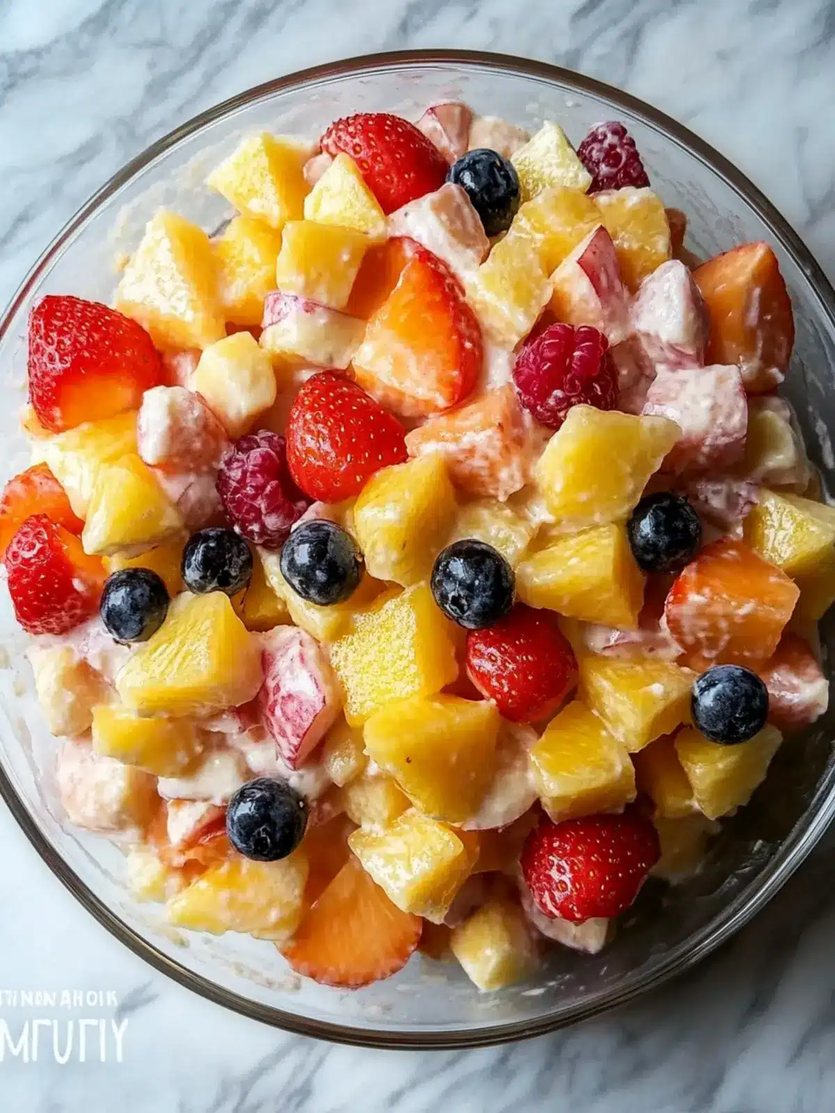 Mom's Creamy New York Fruit Salad: A Nostalgic Family Favorite 5 Mom’s Creamy New York Fruit Salad