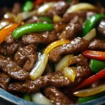 Sizzling Chinese Pepper Steak with Onions in 30 Minutes 5 Sizzling Chinese Pepper Steak with Onions
