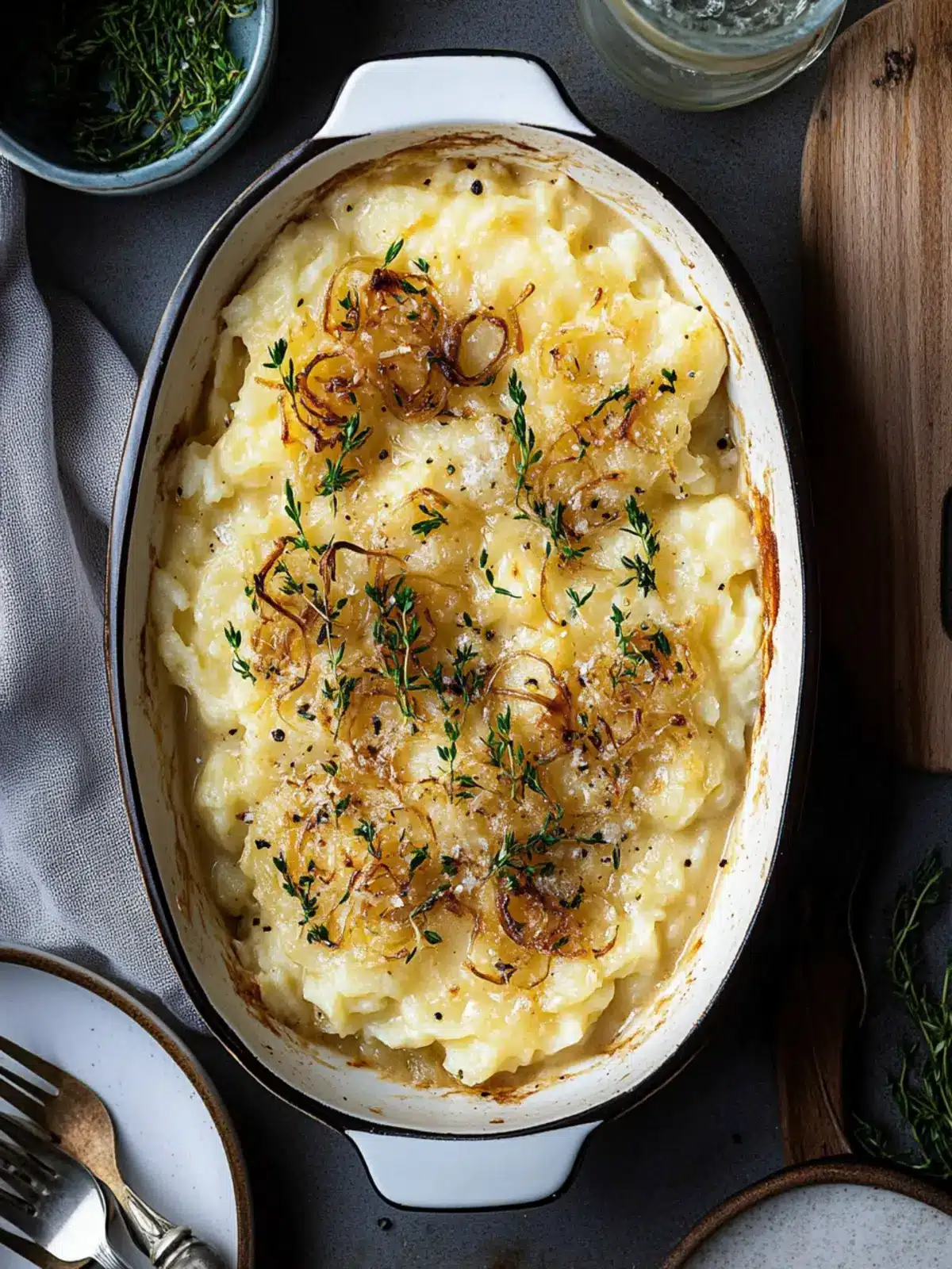 Comforting French Onion Funeral Potatoes Your New Favorite Side 4 French Onion Funeral Potatoes