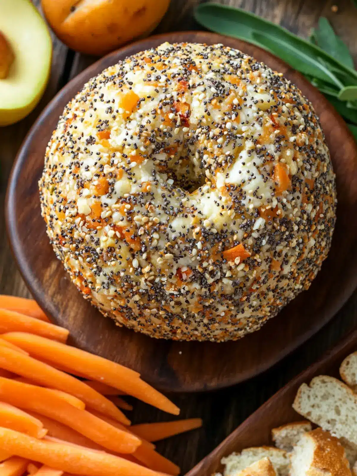 Everything Bagel Cheese Ball: Your New Favorite Keto Snack 5 Everything Bagel Cheese Ball