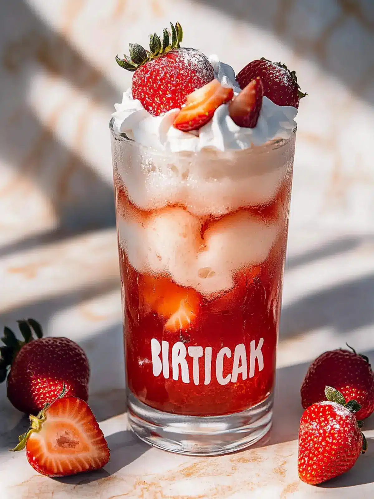 🍓 Strawberry Shortcake Dirty Soda