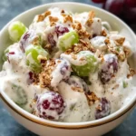 THE BEST Creamy Grape Salad Recipe