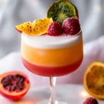 Raspberry Passionfruit Tequila Sour