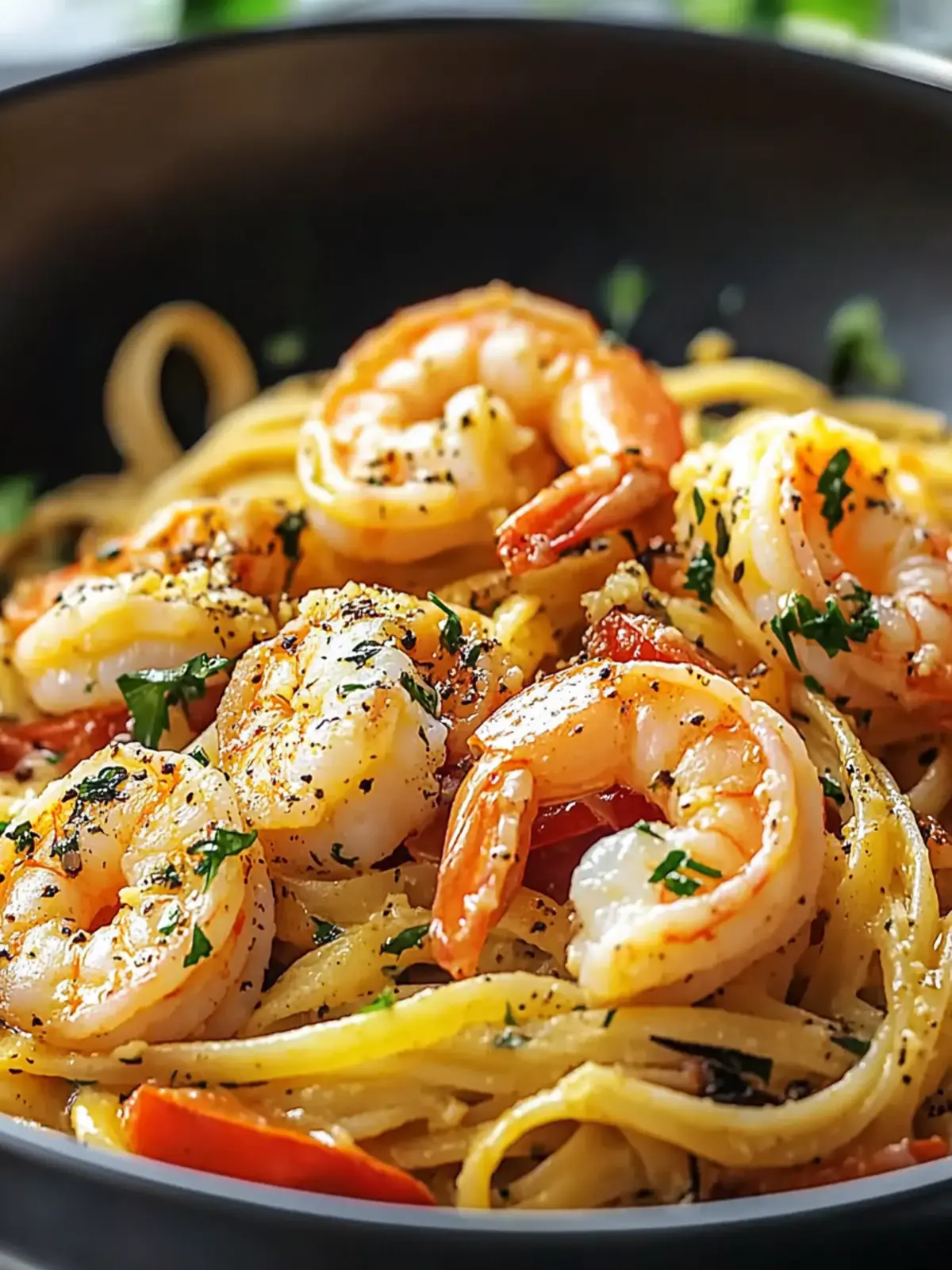 Jamaican Shrimp Pasta: A Creamy Delight
