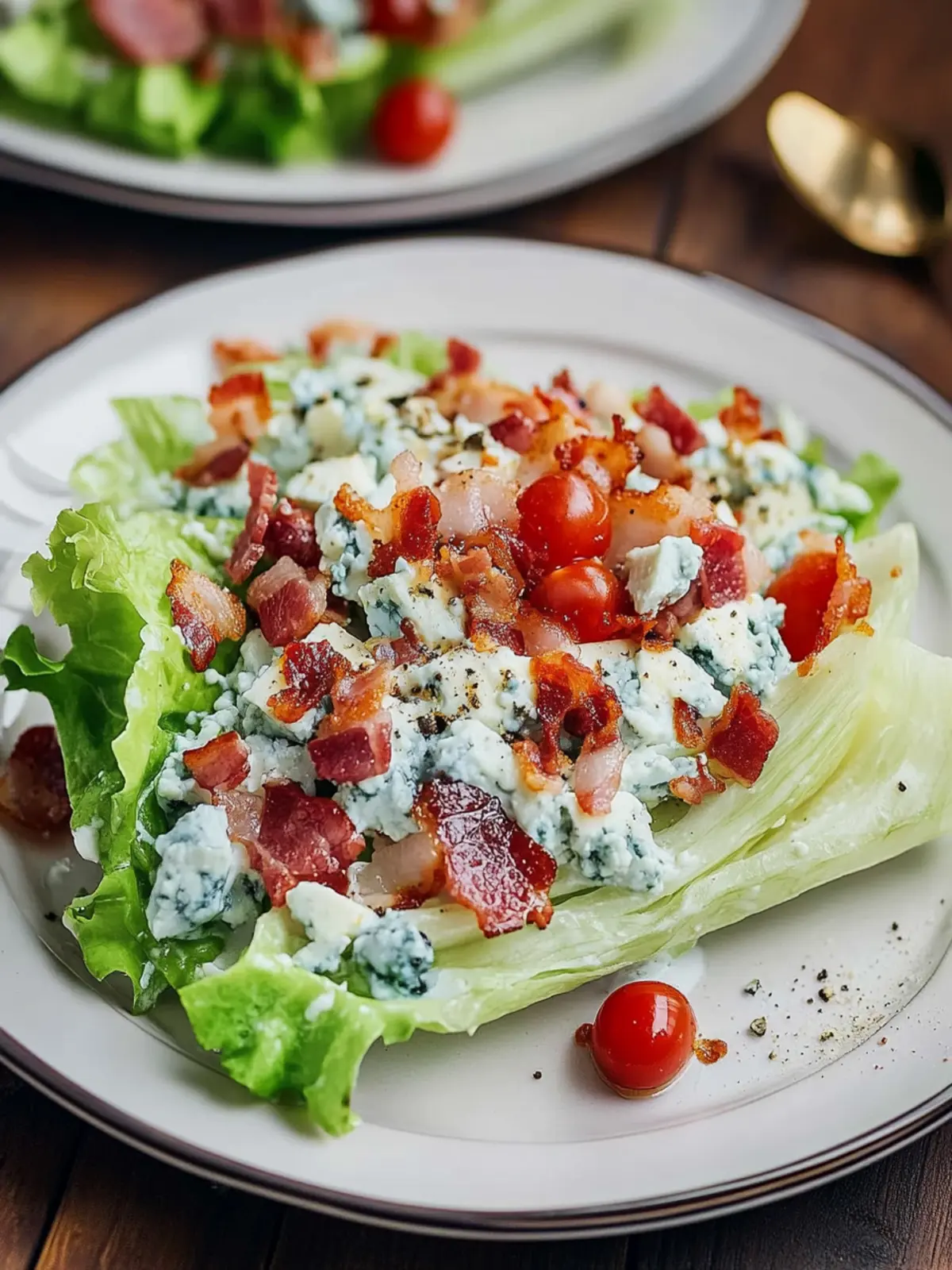 Savor Classic Wedge Salad with Blue Cheese and Bacon Delight 5 Classic Wedge Salad with Blue Cheese and Bacon