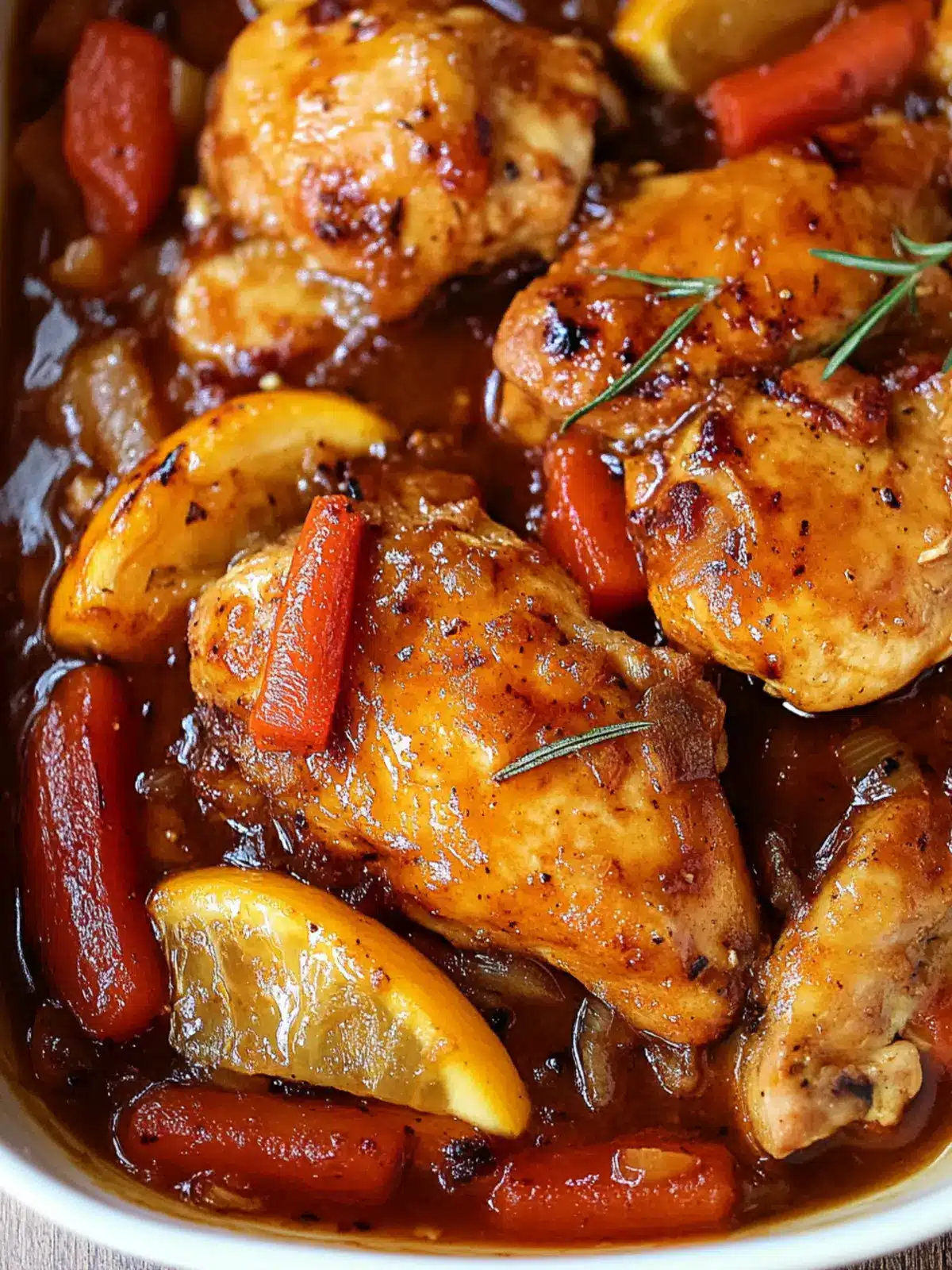 Sweet and Tangy Braised Catalina Chicken