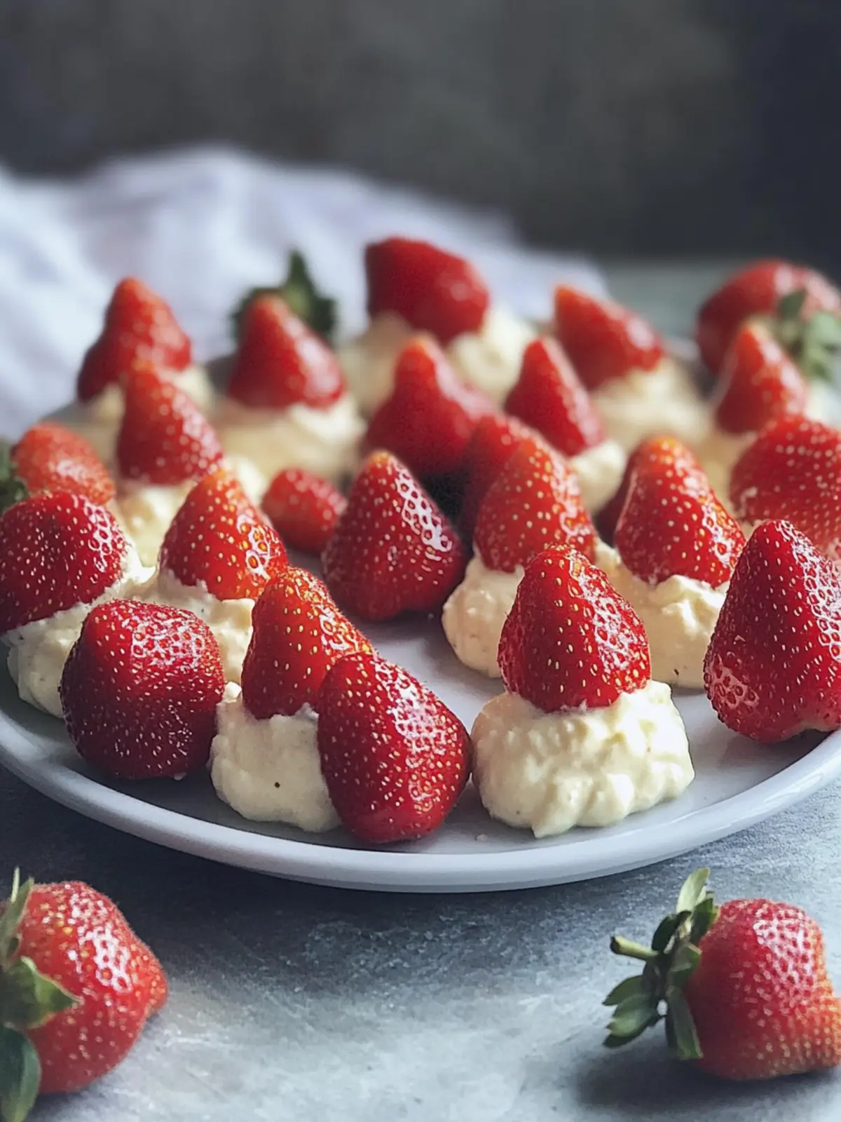 Deviled Strawberries