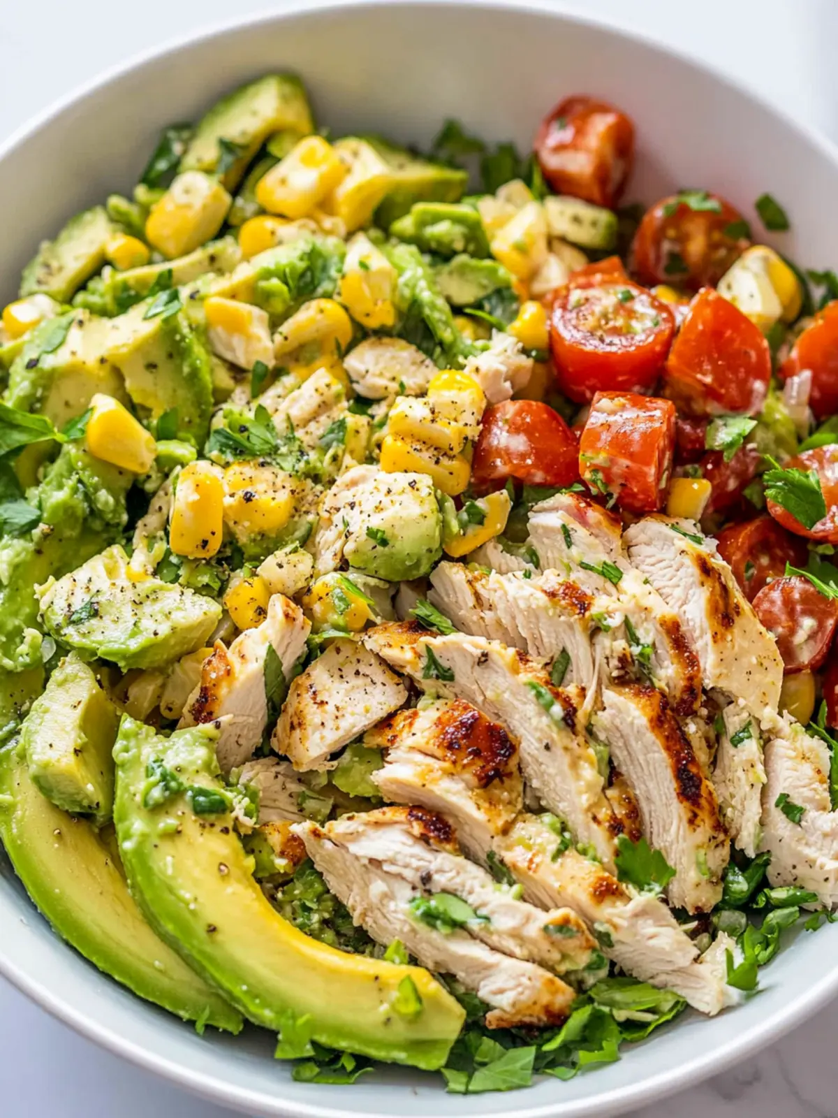Easy Avocado Chicken Salad Recipe