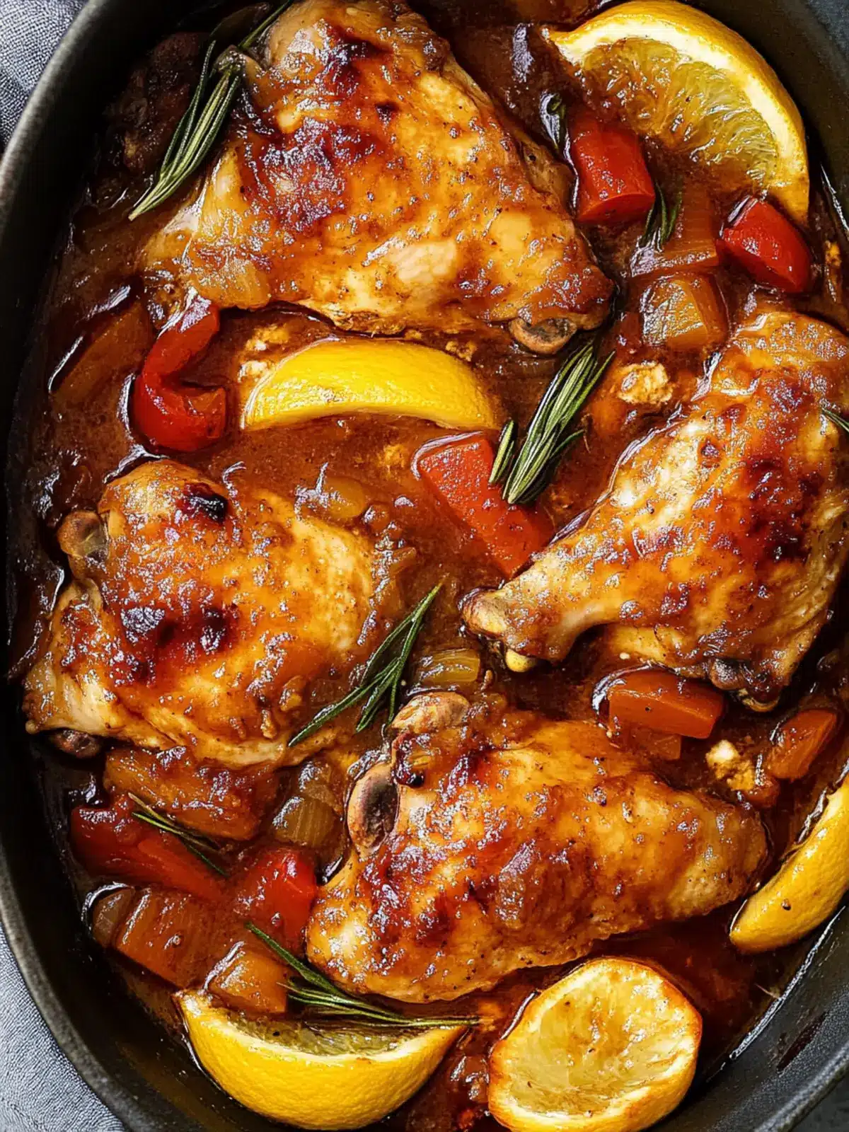 Sweet and Tangy Braised Catalina Chicken