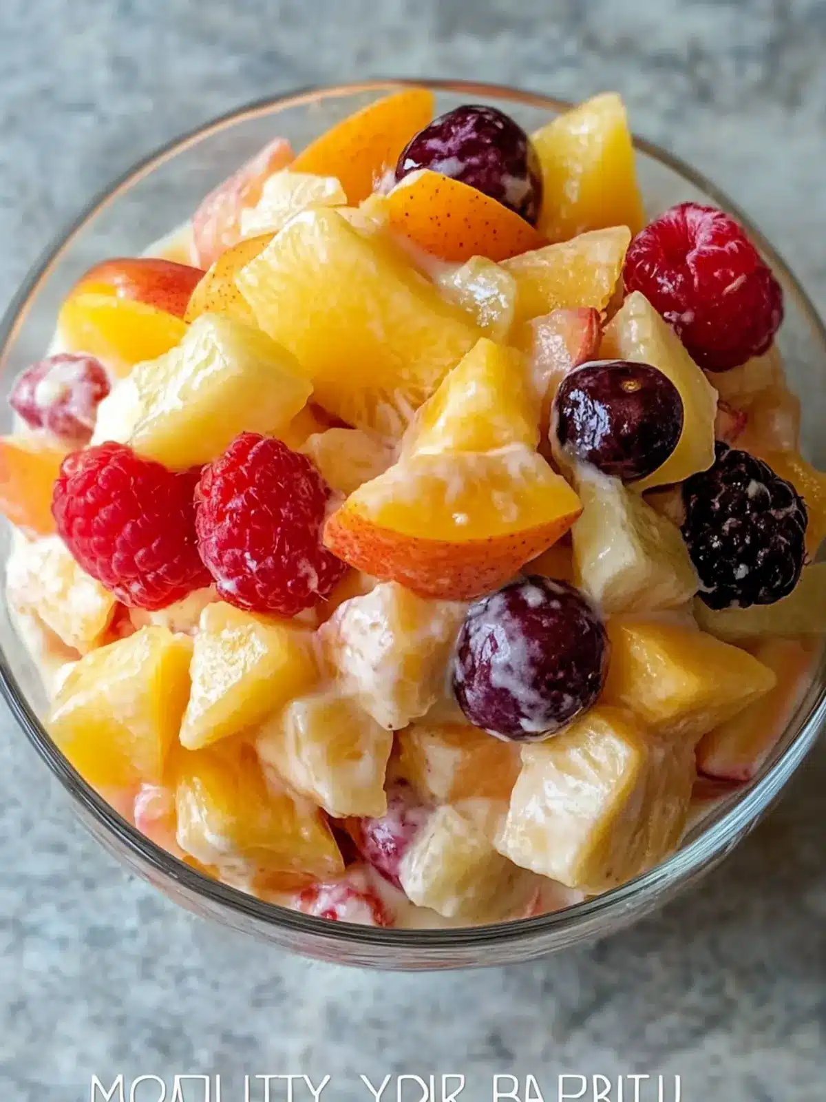Mom’s Creamy New York Fruit Salad: A Refreshing Family Favorite 2 Mom’s Creamy New York Fruit Salad