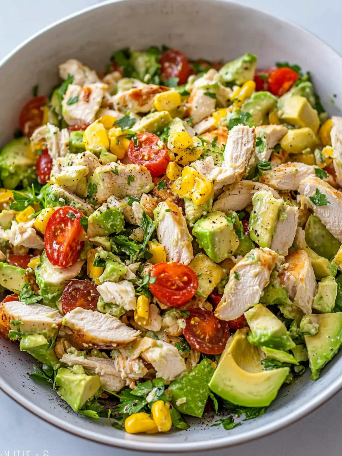 Easy Avocado Chicken Salad Recipe