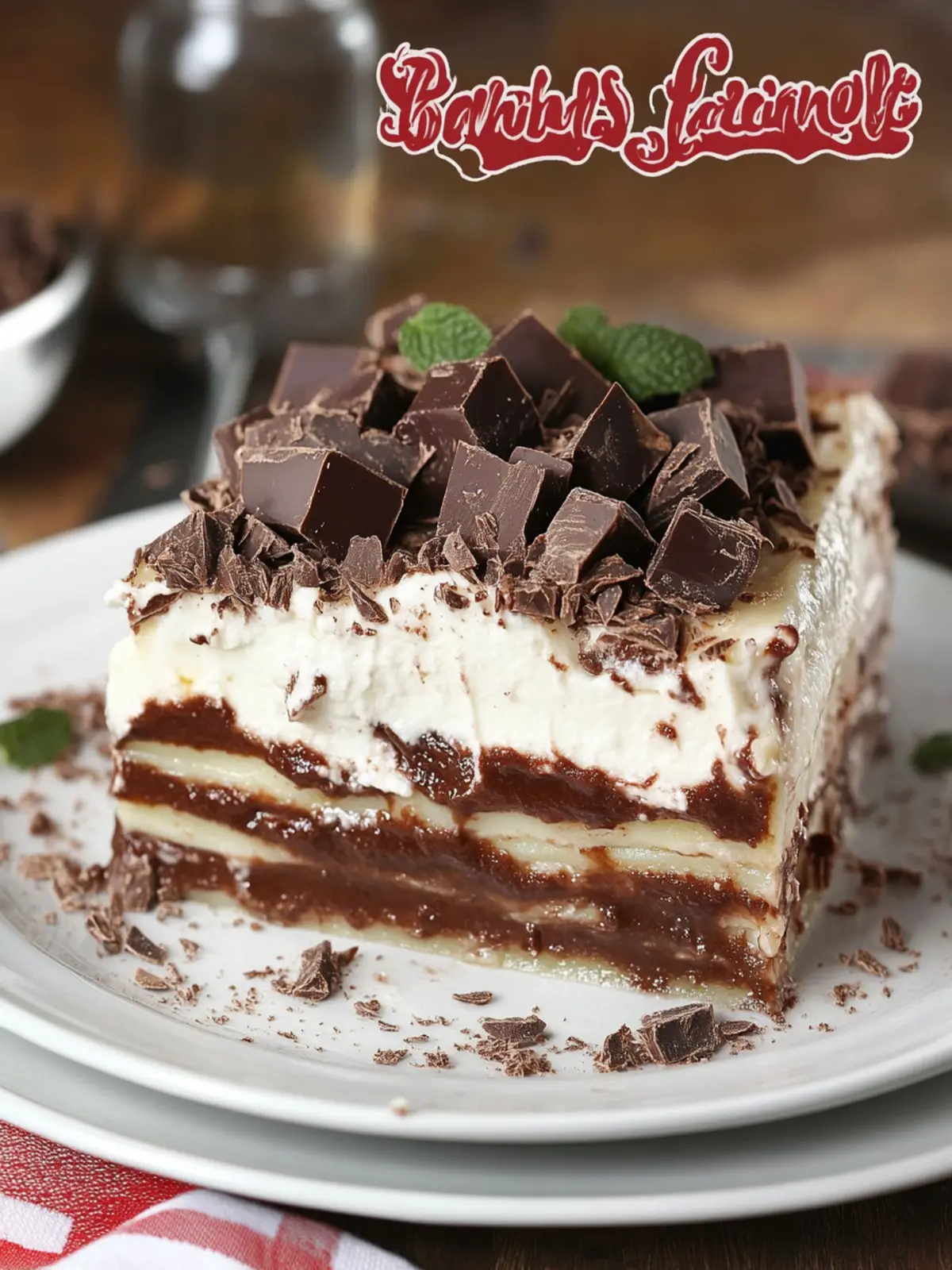 Decadent No-Bake Baileys Chocolate Lasagna for Holiday Bliss 5 Baileys Chocolate Lasagna