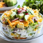 Flavor-Packed Overnight Layered Salad Recipe You’ll Love 6 Overnight Layered Salad Recipe