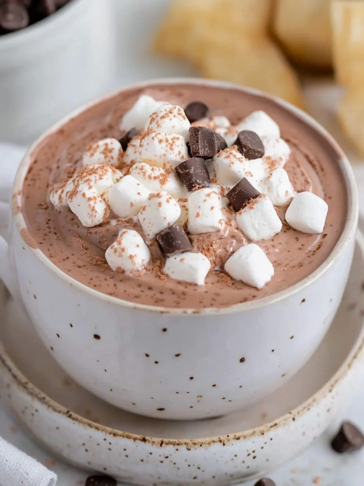 Delight in This Hot Chocolate Dip Recipe with Marshmallow Fluff 3 Hot Chocolate Dip Recipe with Marshmallow Fluff