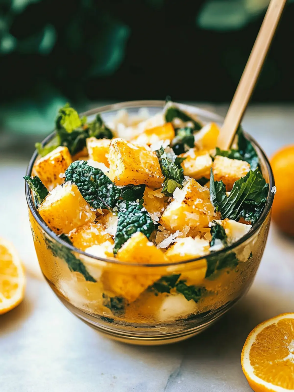 Autumn Caesar Salad with Crunchy Delicata Squash Croutons 2 https://playswellwithbutter.com/wp-content/uploads/2022/10/Autumn-Caesar-Salad-with-Delicata-Squash-Croutons-13.jpg