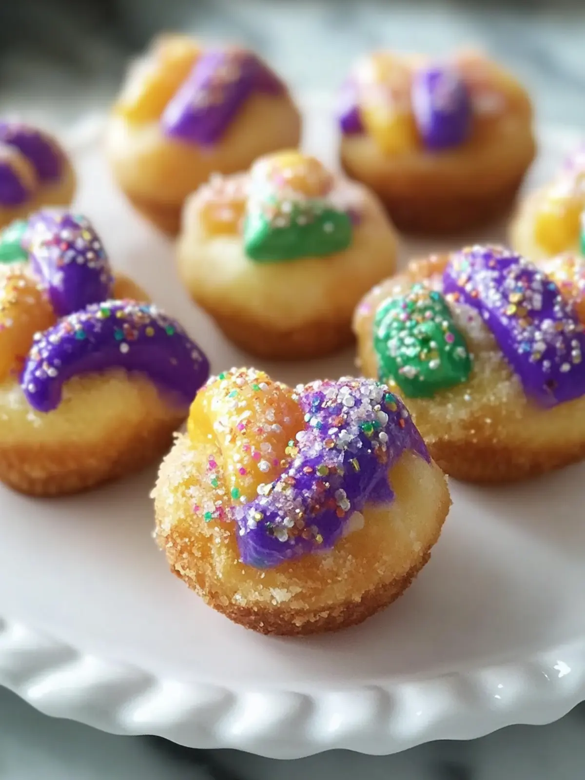 Delicious Mini King Cake Bites: Easy Festive Flavors Unleashed 4 Delicious Mini King Cake Bites: Festive Flavors Made Easy
