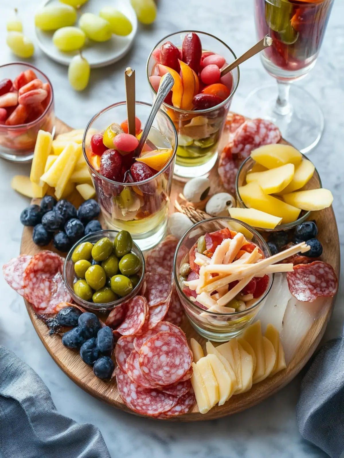 Delicious Charcuterie Cups for Effortless Entertaining 4 Charcuterie Cups