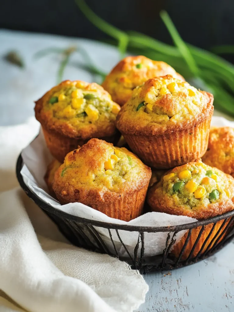 Green Chili Corn Muffins