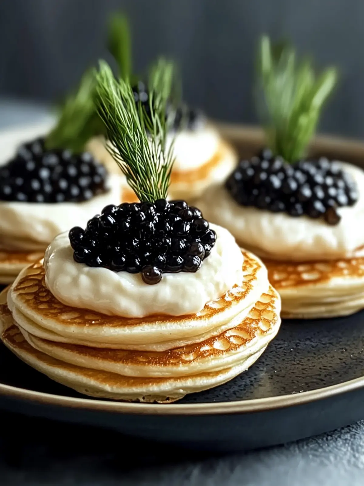 Caviar & Homemade Blini with Crème Fraîche: Your Luxurious Feast 4 Caviar & Homemade Blini with Crème Fraîche: A Luxurious Treat