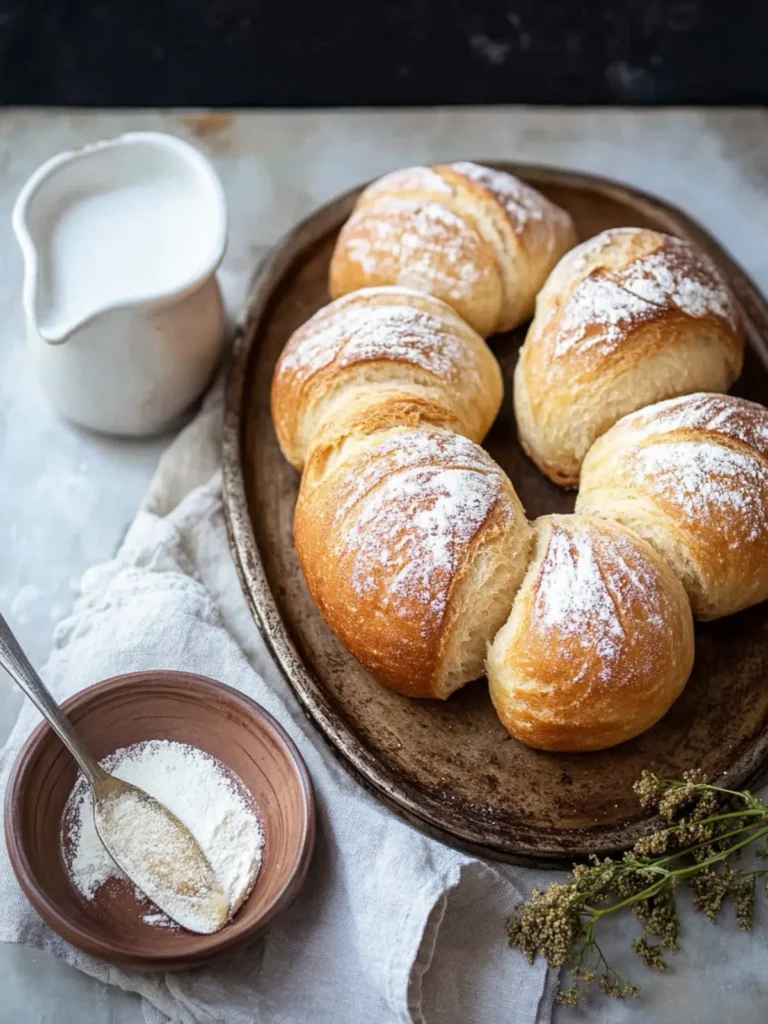 Mallorca Bread: Puerto Rican Sweet Bread Rolls (Pan De Mallorca)