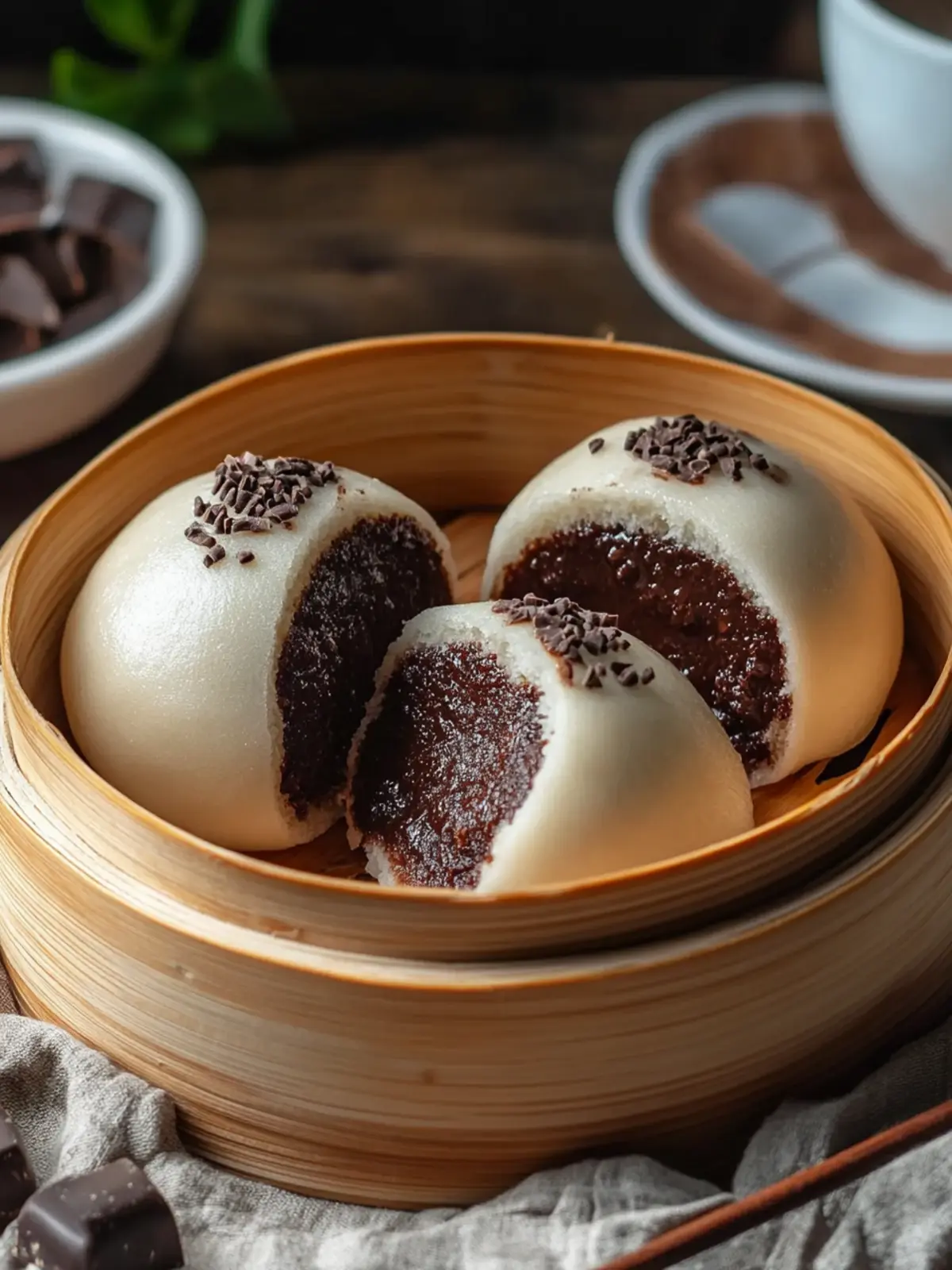 The Best Chocolate Steamed Buns Recipe