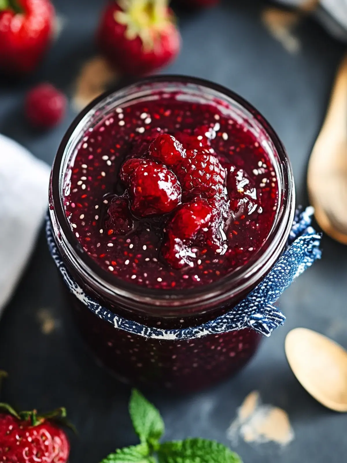 Easy Berry Chia Seed Jam