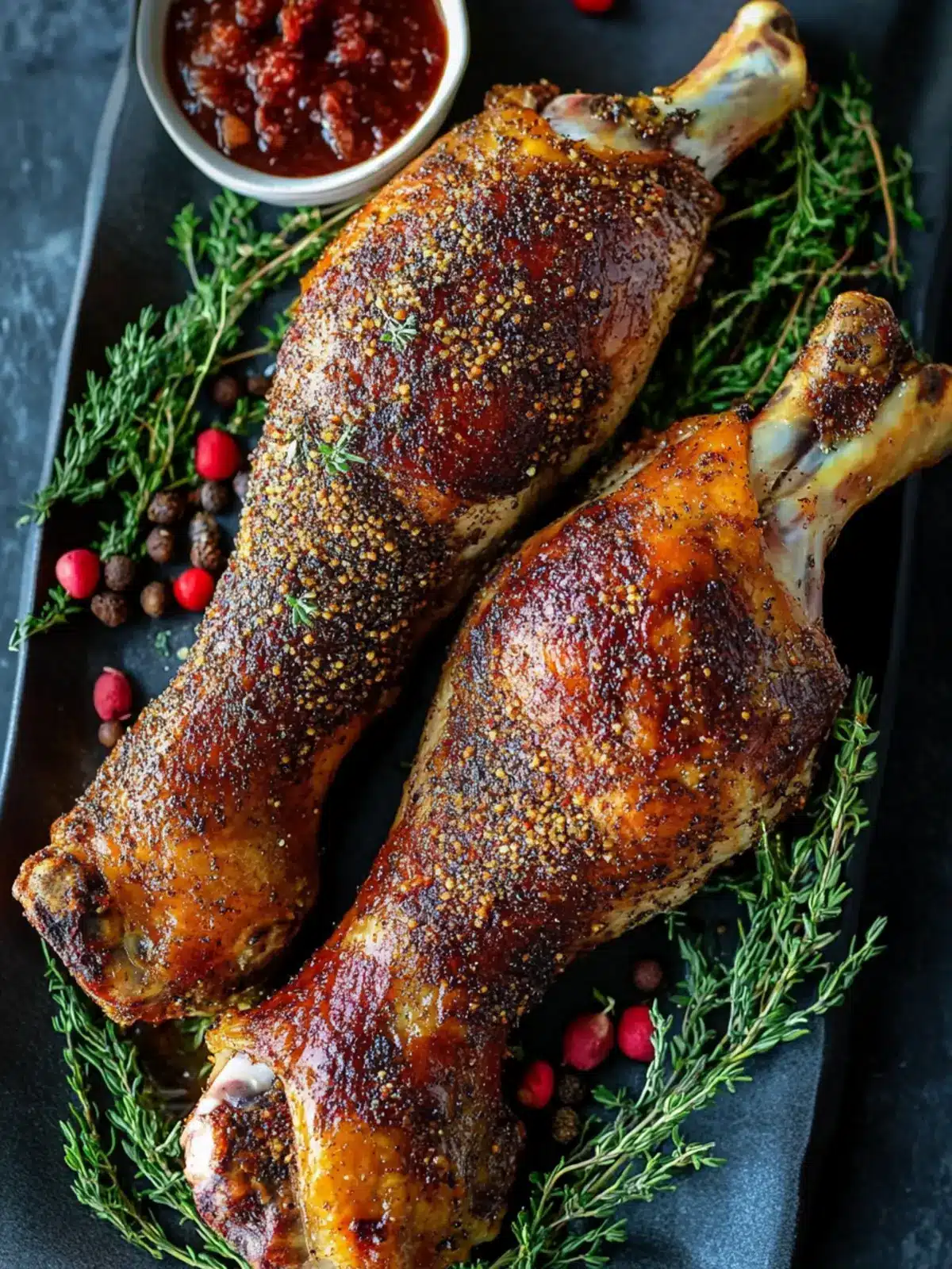 Smoked Turkey Legs Recipe