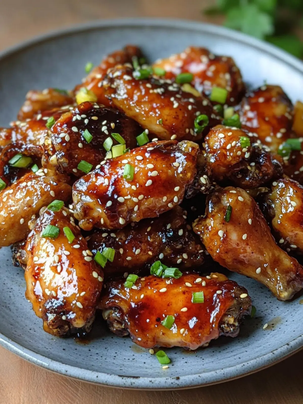 Pineapple-Teriyaki Chicken Wings Recipe