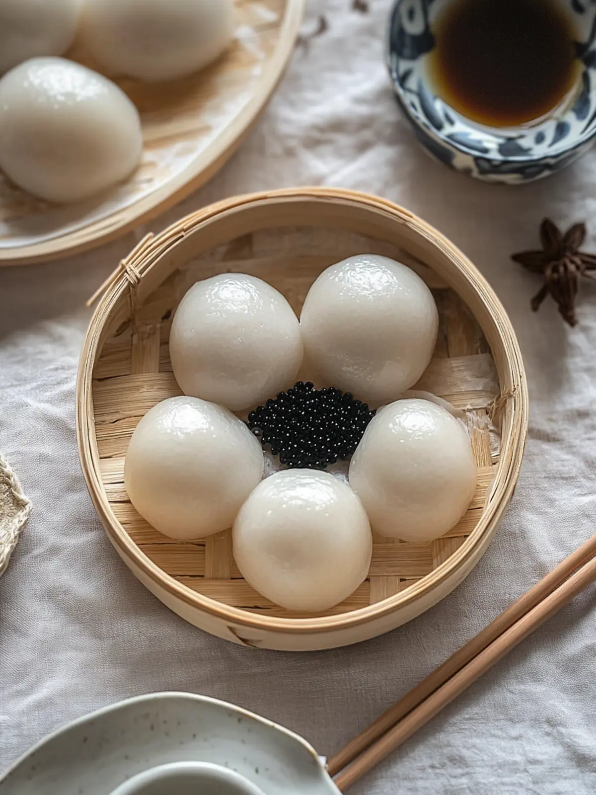 Deliciously Soft Tang Yuan (Glutinous Rice Balls) for Cozy Nights 4 Tang Yuan (Glutinous Rice Balls)