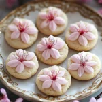 Sweet Cherry Blossom Cookies
