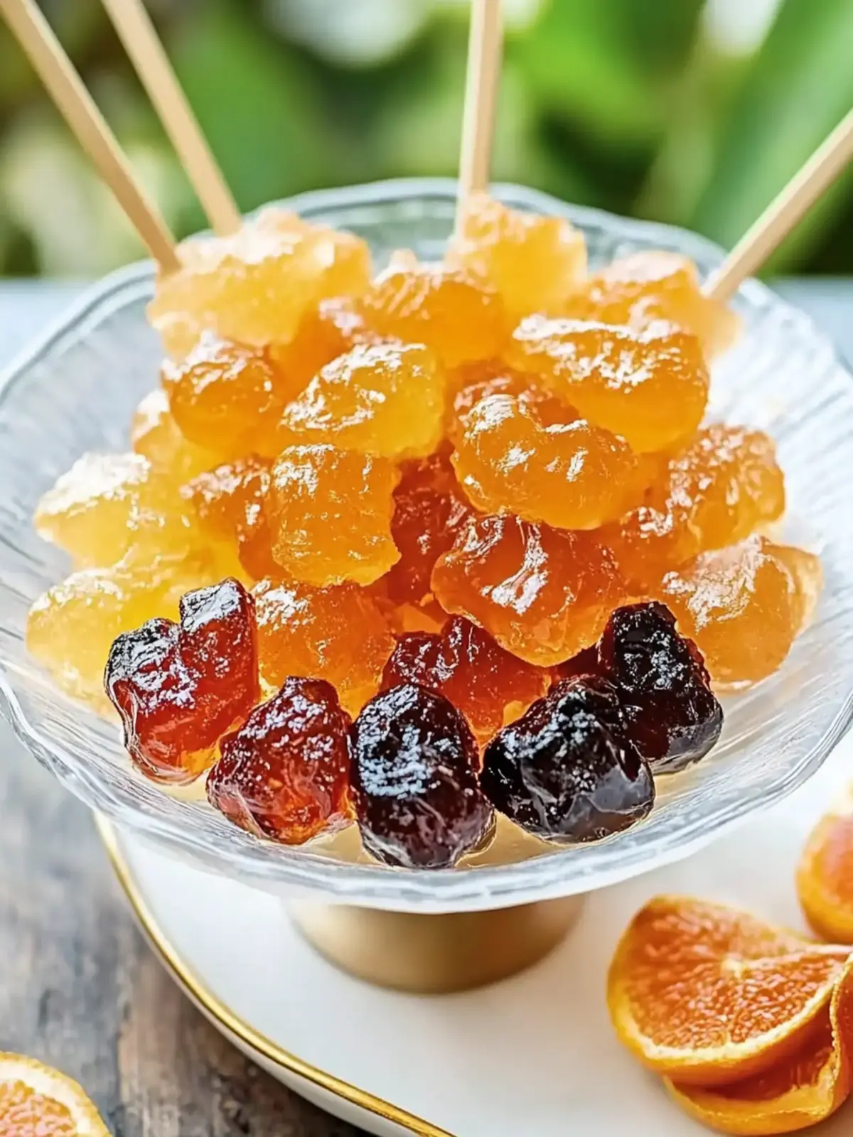 Tanghulu Recipe made easy—Delicious Chinese candied fruit with a shiny sugar shell and irresistible crunch.