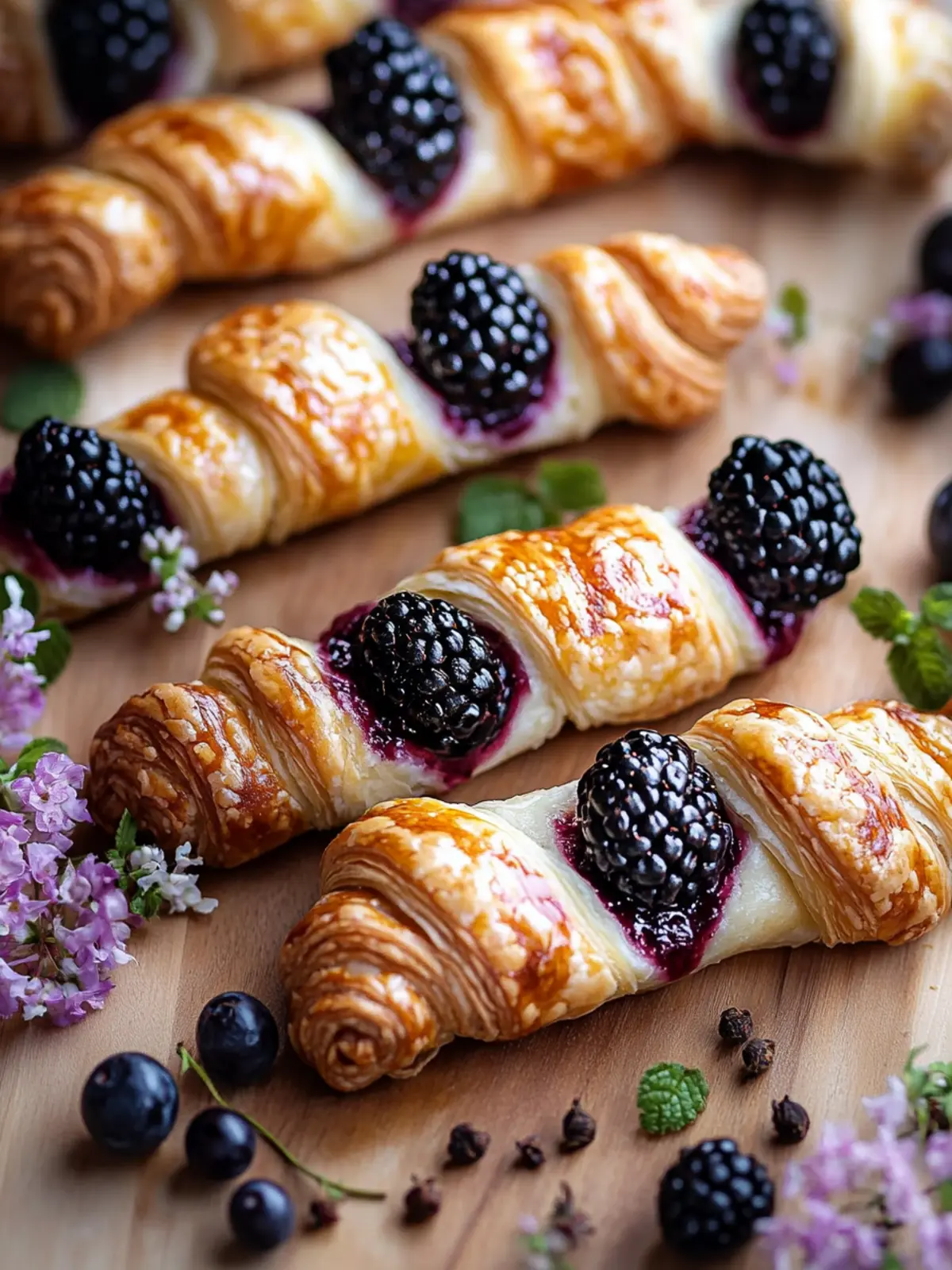 Decadent Blackberry Goat Cheese Puff Pastry Twists Made Easy 4 Blackberry Goat Cheese Puff Pastry Twists
