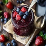 Easy Berry Chia Seed Jam