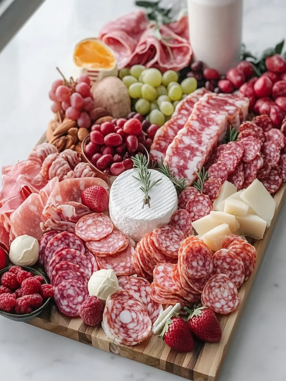 Pink Charcuterie Board