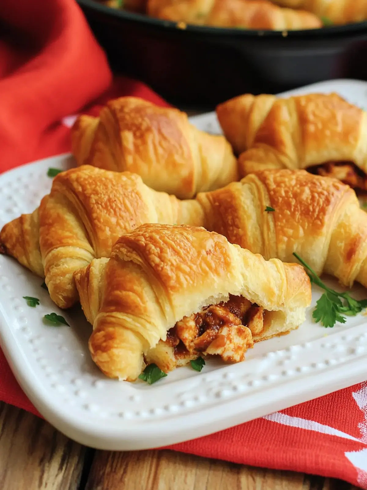 A Southern Delight: BBQ Chicken Crescent Rolls and Their Roots in Our Beloved Region