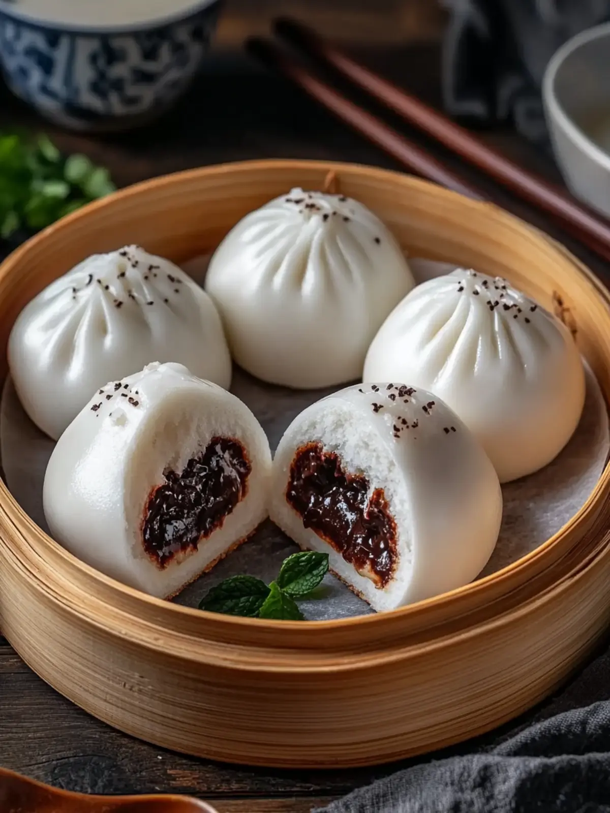 The Best Chocolate Steamed Buns Recipe