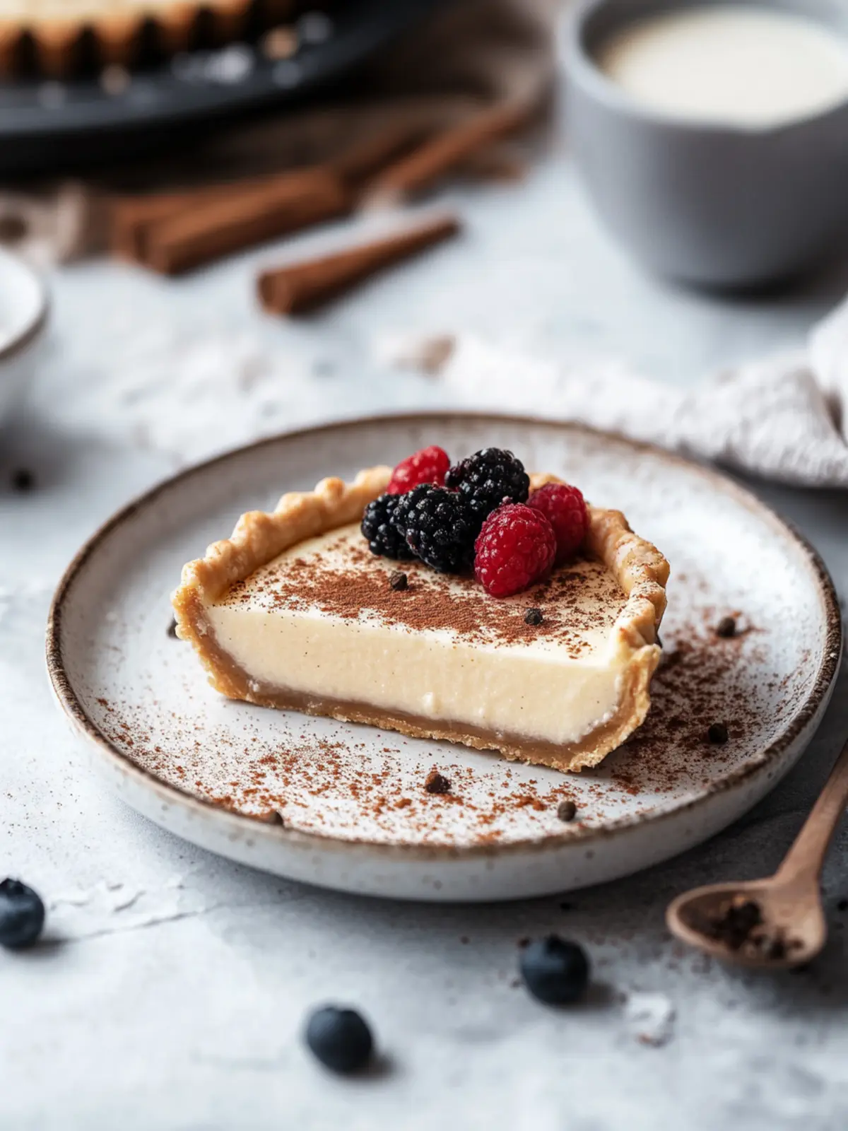Comforting Creamy Milk Tart