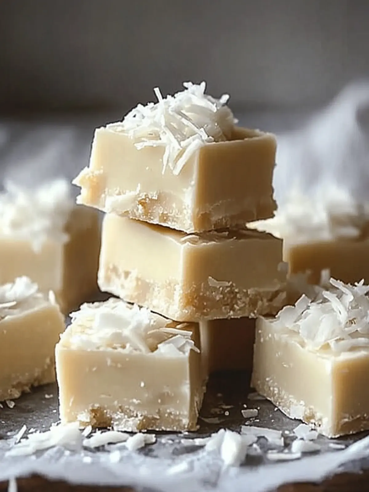 Sweet & Dreamy White Chocolate Coconut Fudge Recipe