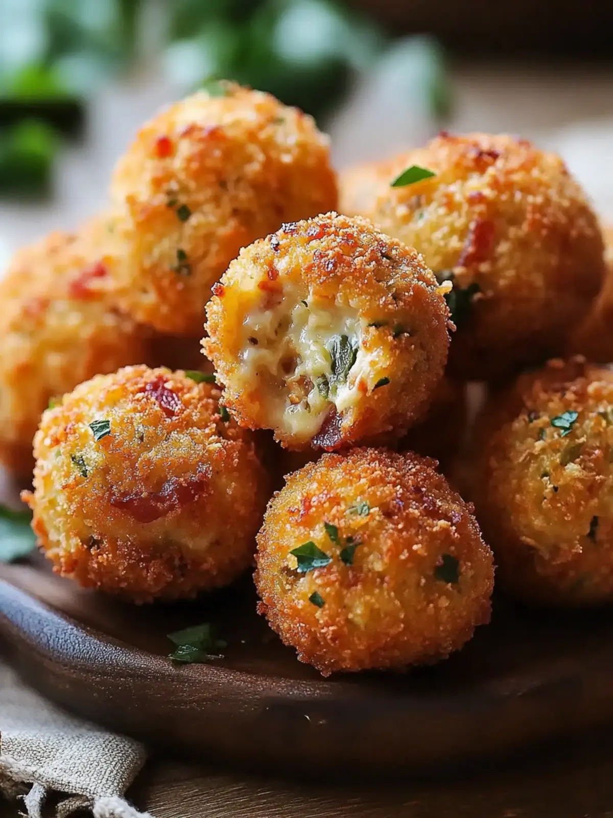 Simple Bacon Jalapeno Popper Cheese Balls
