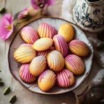 Homemade Madeleines with Rosewater and Cardamom