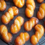 South African Koeksisters – a crunchy doughnut drenched in syrupy goodness