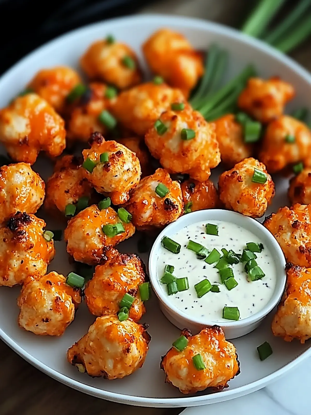 Irresistible Buffalo Garlic Chicken Bites for Flavor Lovers