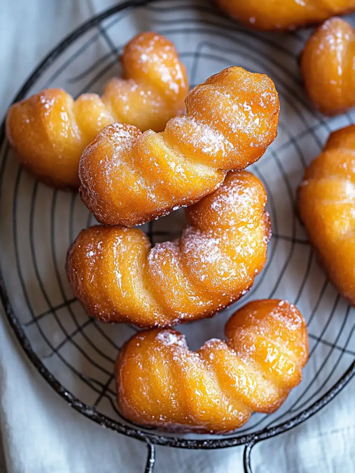 South African Koeksisters – a crunchy doughnut drenched in syrupy goodness