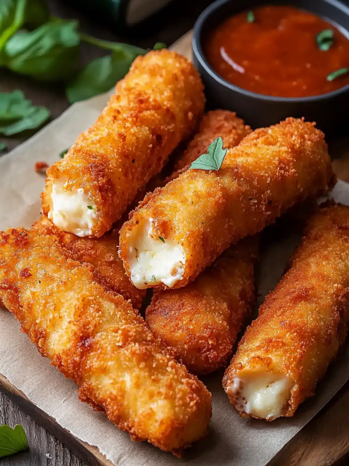 Quick Ground Chicken Mozzarella Sticks