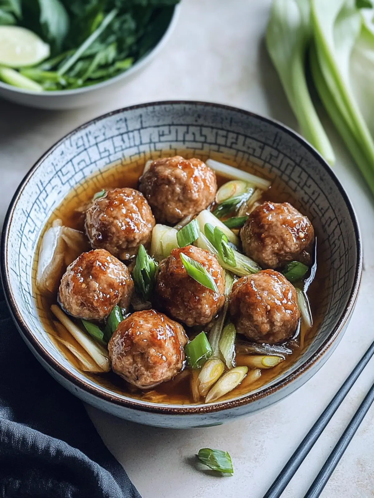 Chinese Lion’s Head Meatballs