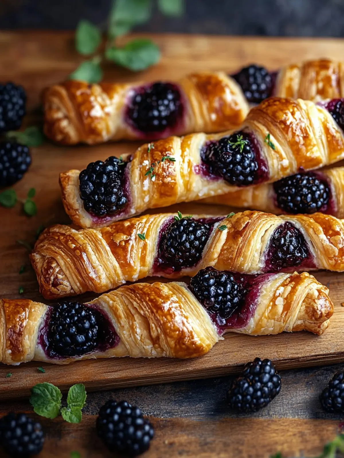 Decadent Blackberry Goat Cheese Puff Pastry Twists Made Easy 2 Blackberry Goat Cheese Puff Pastry Twists