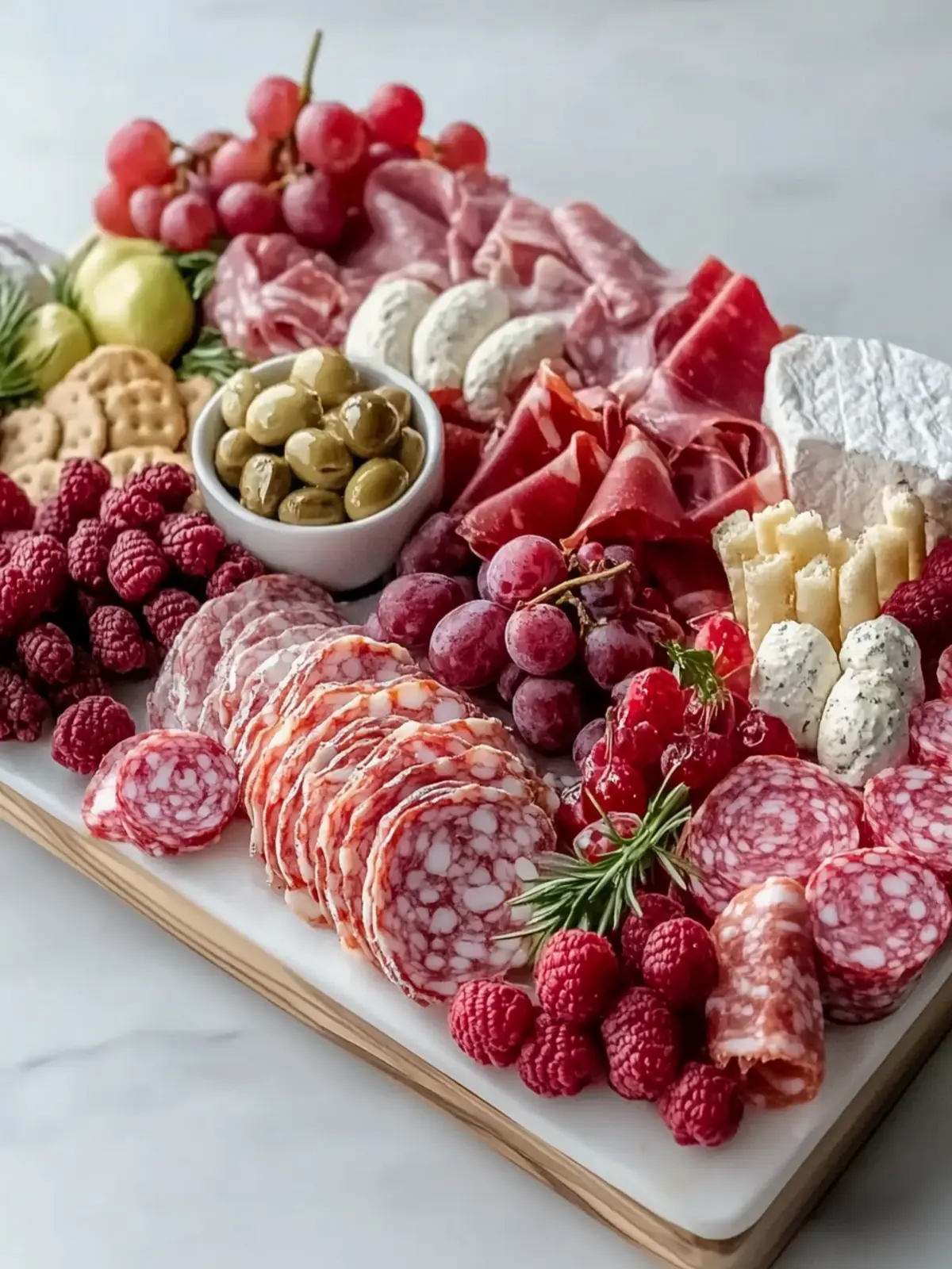 Pink Charcuterie Board